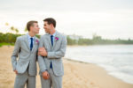 Beach wedding at Wyndham Rio Mar, Puerto Rico